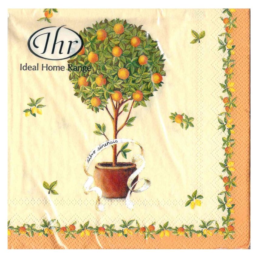Guardanapo Citro Sinensis 30x30cm