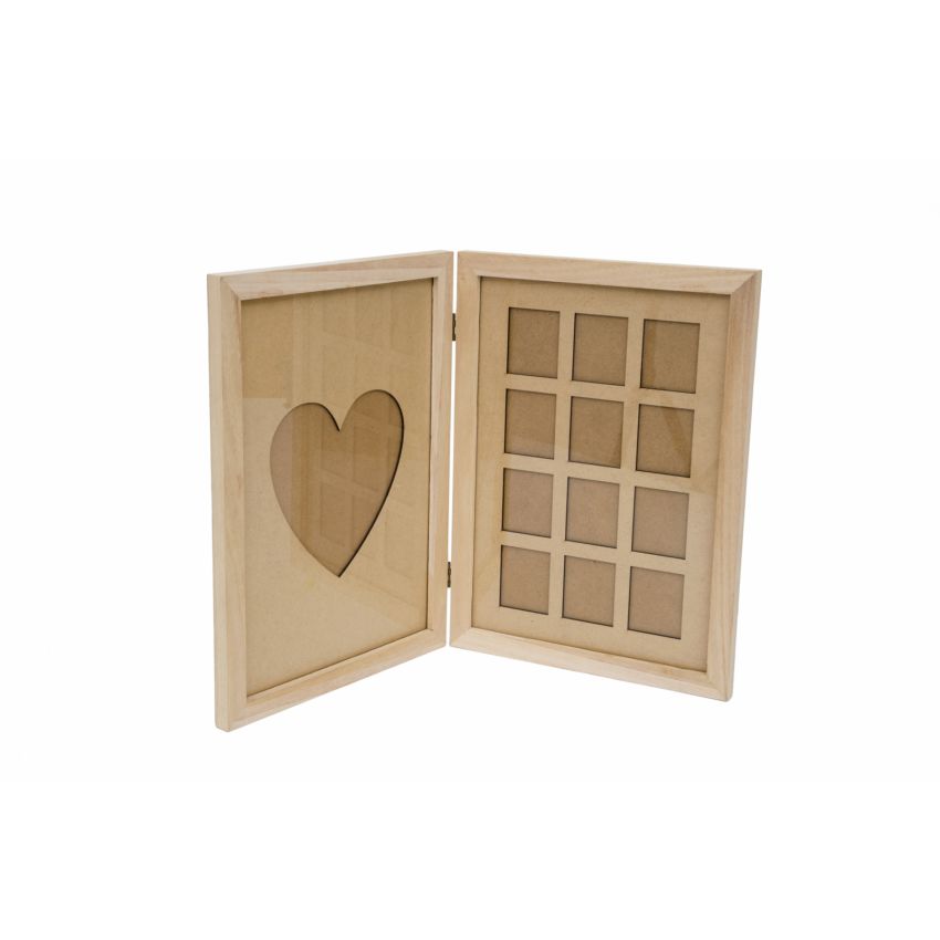 QUADRO P.FOTO CORAÇAO 37x27x3.2CM