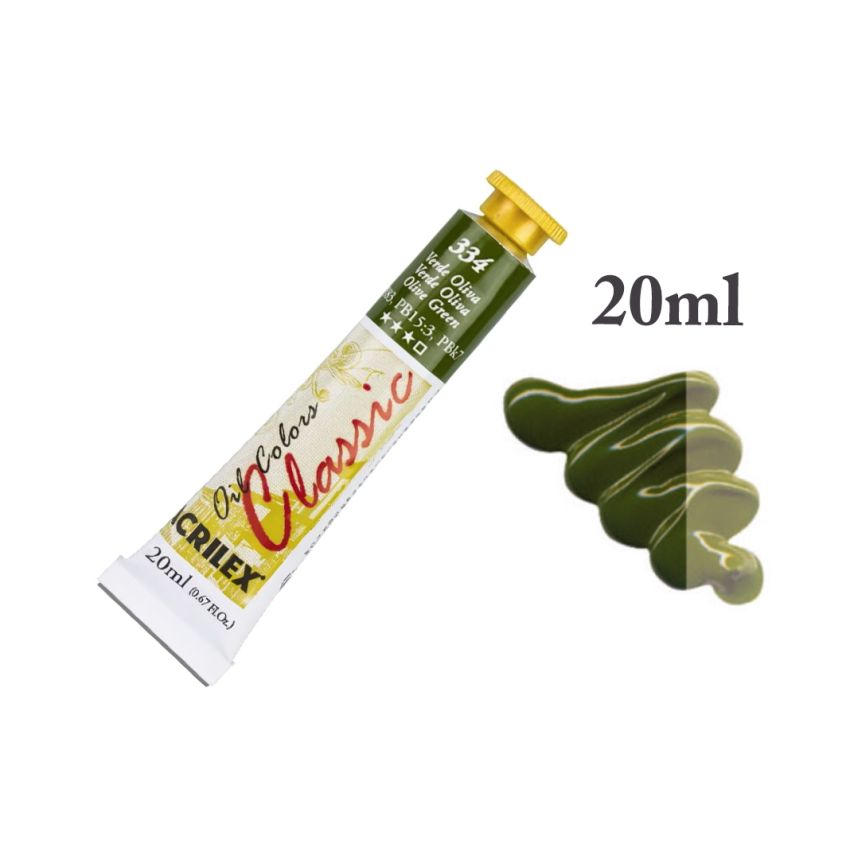 Tinta de Oleo Verde Oliva