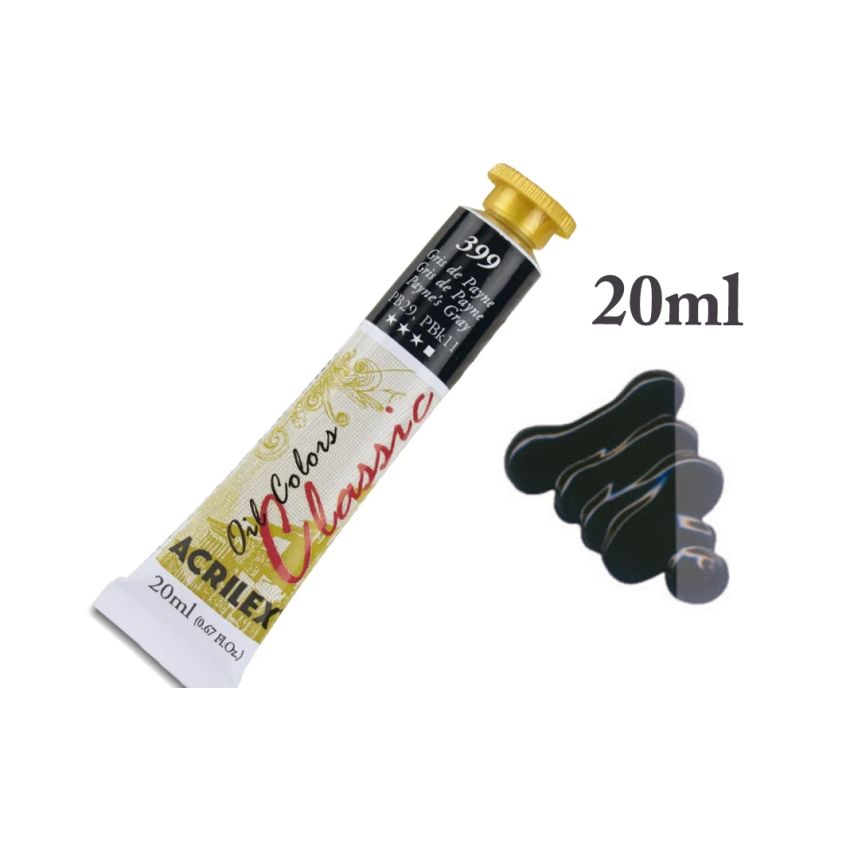 Tinta de Oleo Gris de Payne