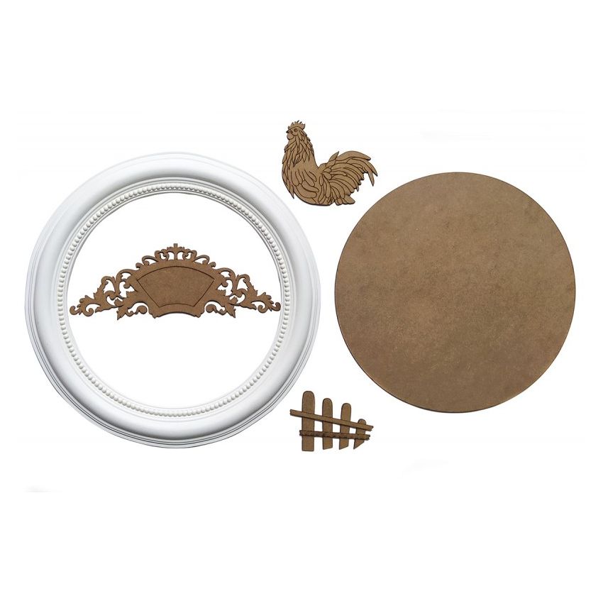 CONJUNTO DM QUADRO GALINHA CURSO 22