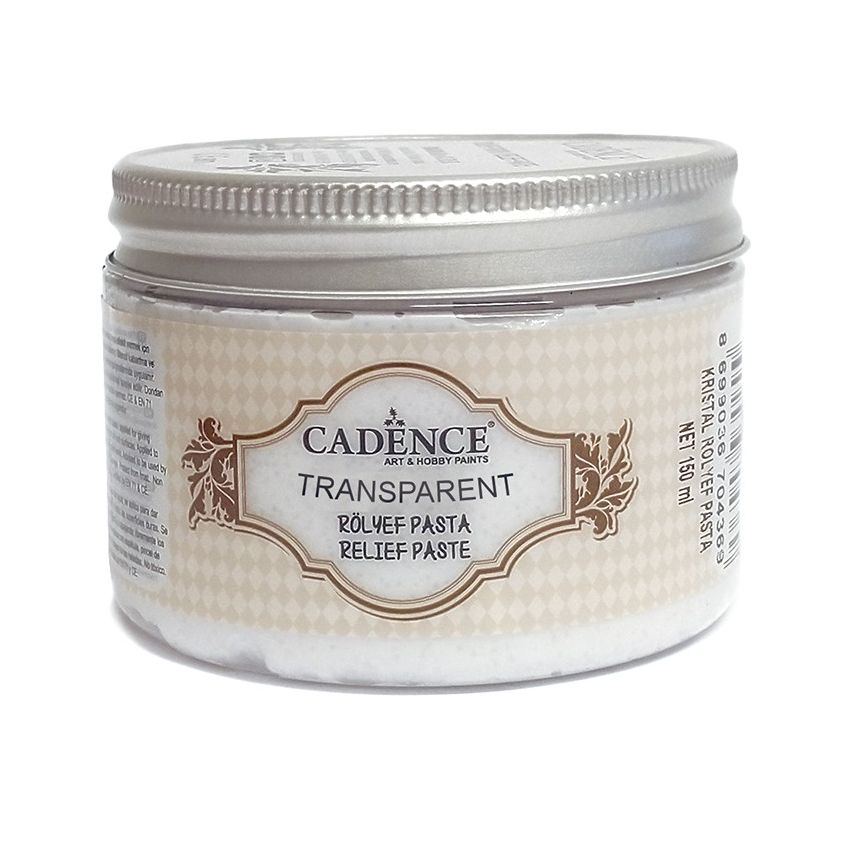 Pasta de Relieve TRANSPARENTE Cadence 150ml