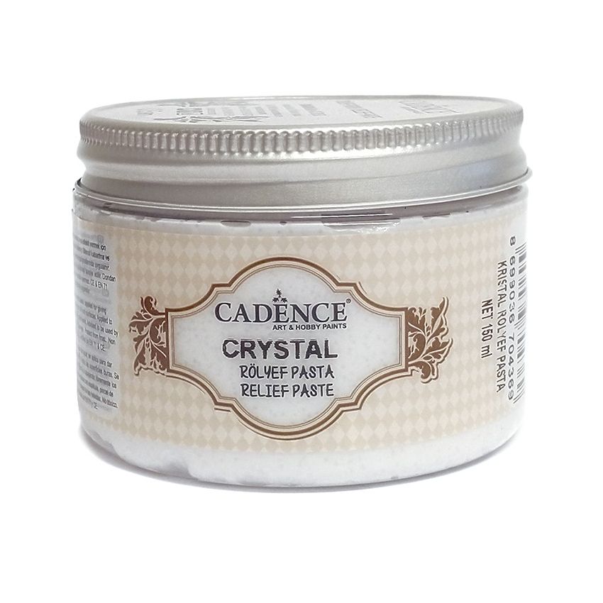 Pasta de Relieve CRISTAL Granulada Cadence 150ml