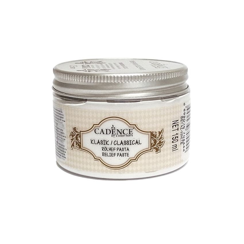 Pasta de Relieve CLÁSICA LISA Cadence, 150 ml.