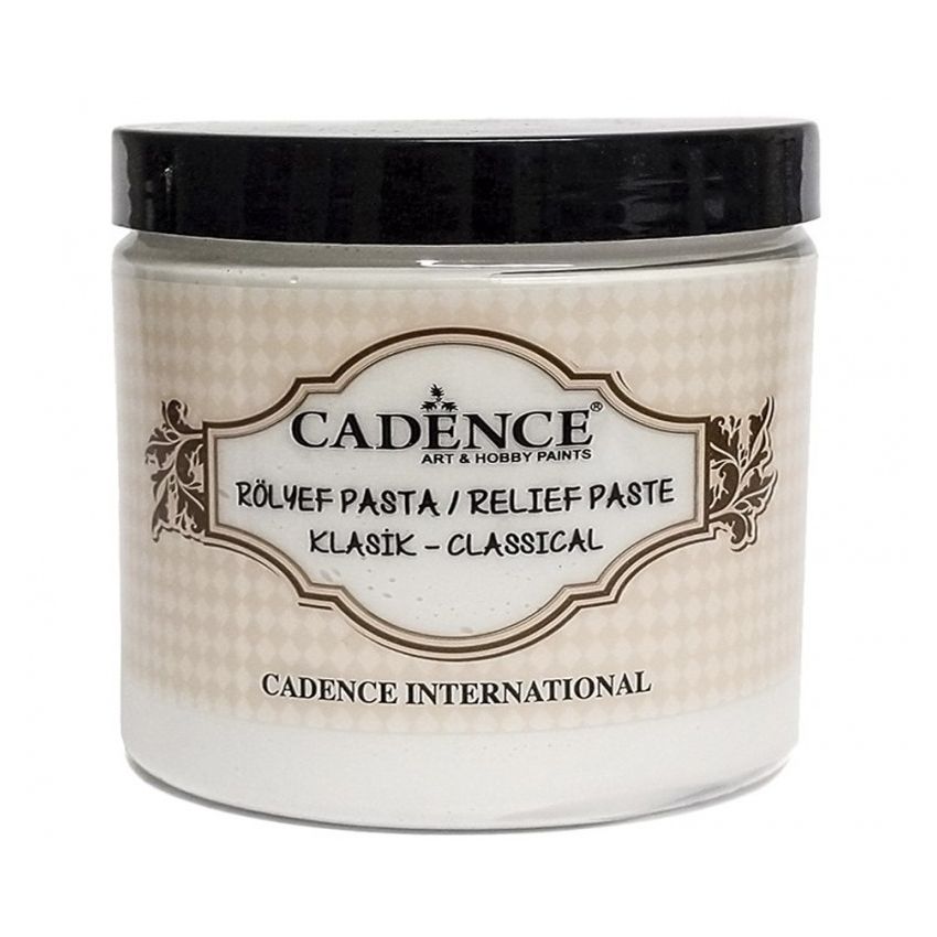 Pasta de Relieve CLÁSICA LISA 500ml Cadence