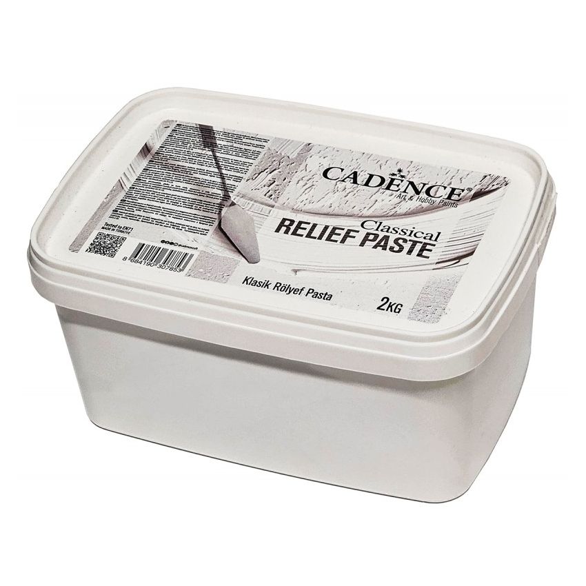 Pasta de Relieve CLÁSICA LISA 2kg Cadence