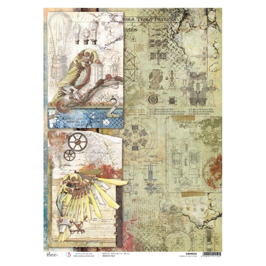 Rice Paper A3 Piuma Engine of the Future