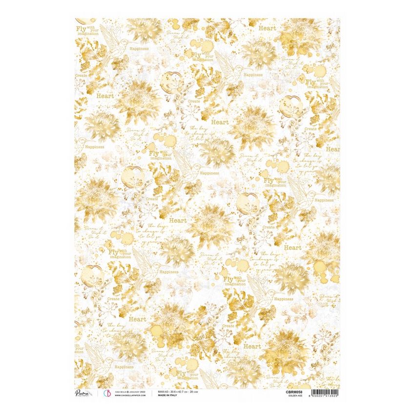 Rice Paper A3 Piuma Golden Age