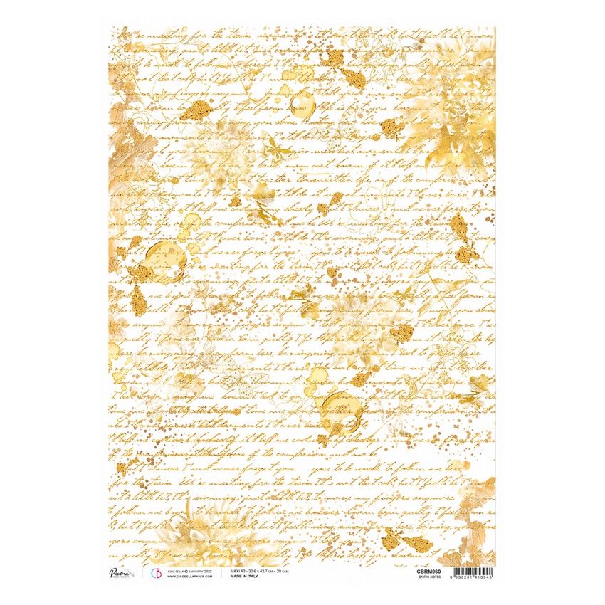 Rice Paper A3 Piuma Oniric Notes