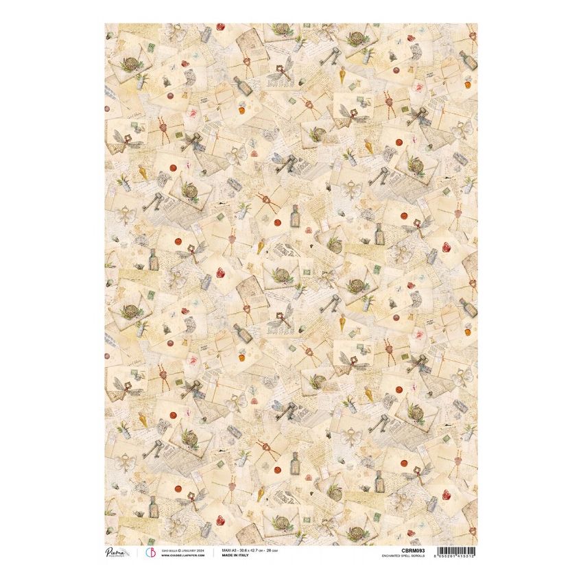 Rice Paper A3 Enchanted Spell Scrolls