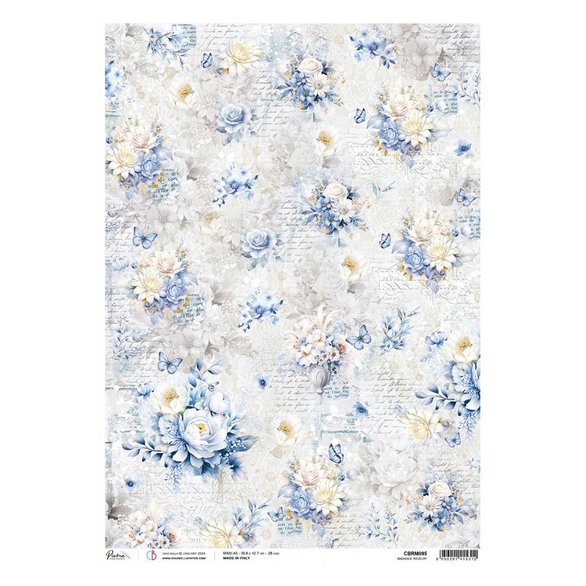 Rice Paper A3 Piuma Radiance Revelry