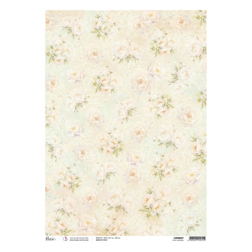 Rice Paper A3 Piuma Petal Whispers