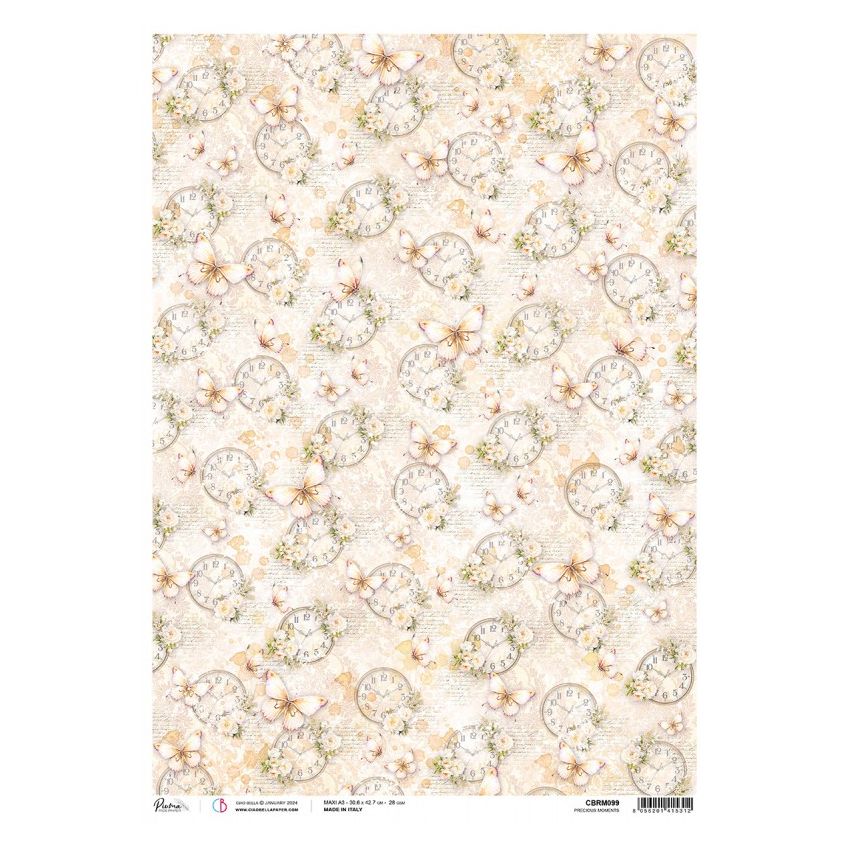 Rice Paper A3 Piuma Precious moments