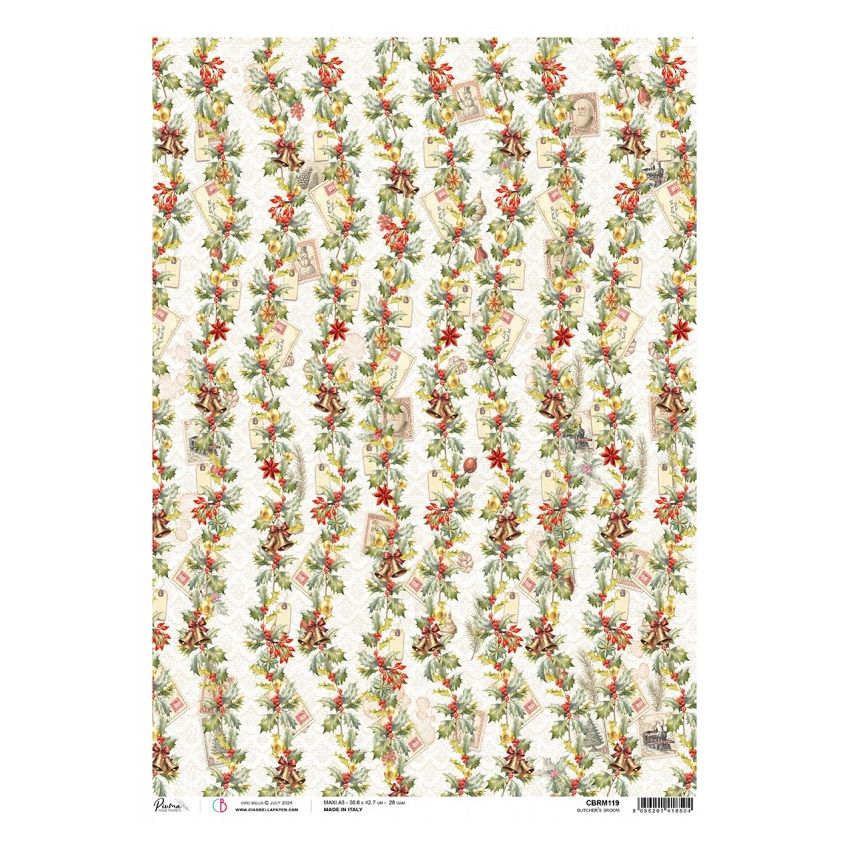 Rice Paper A3 Butcher’s broom