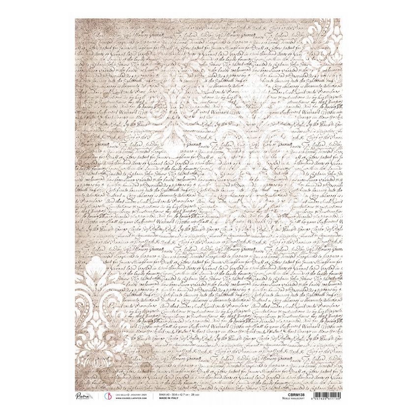 Rice Paper A3 Noble manuscript