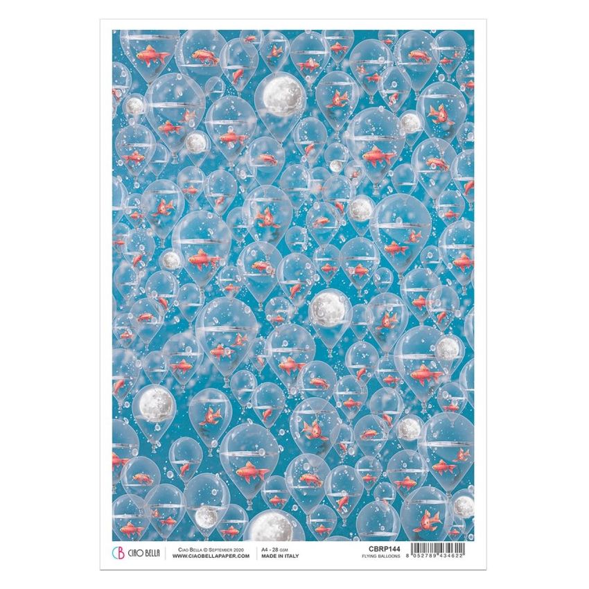 Rice Paper A4 Flying Balloons