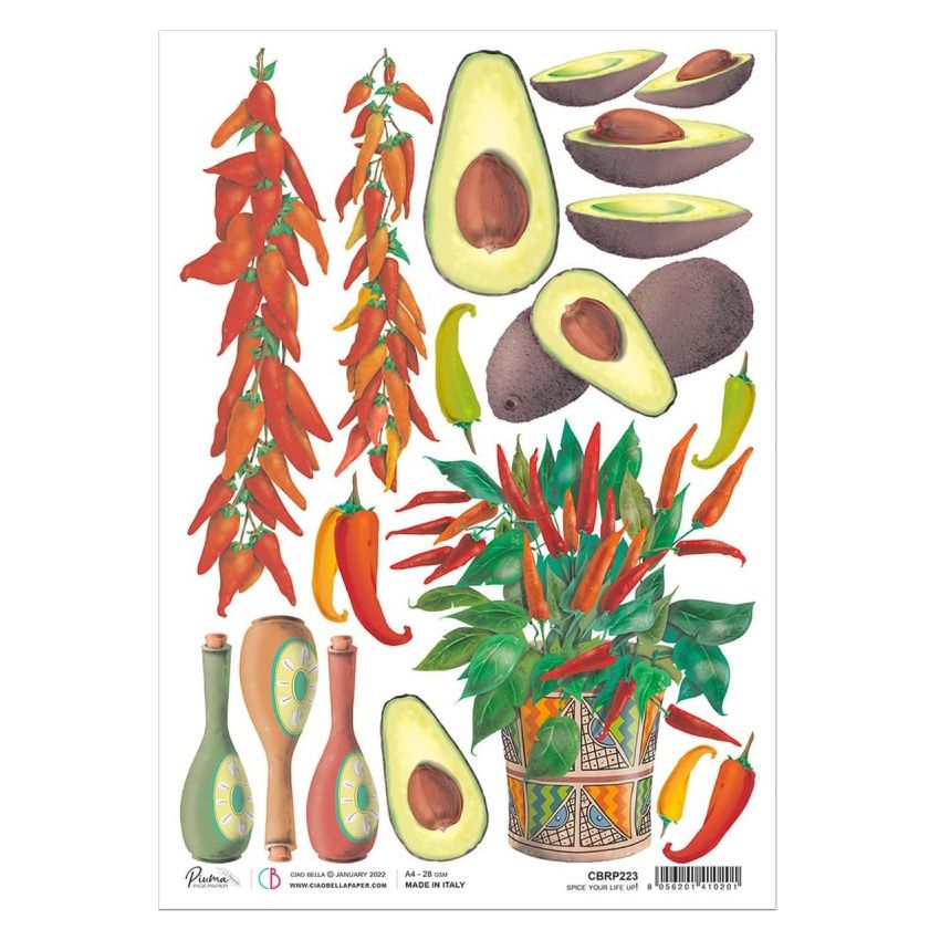 Rice Paper A4 Spice your life up!