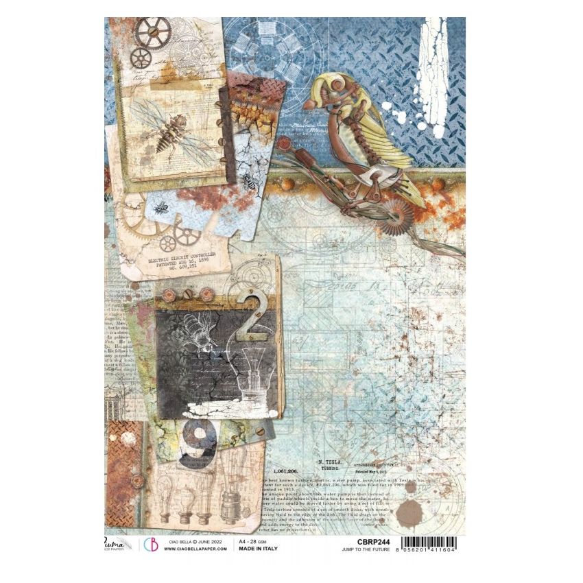 Rice Paper A4 Piuma Jump to the Future