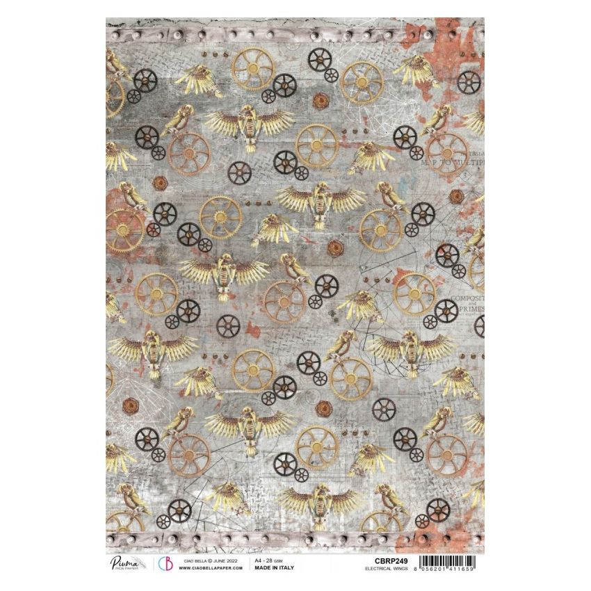 Rice Paper A4 Piuma Electrical Wings