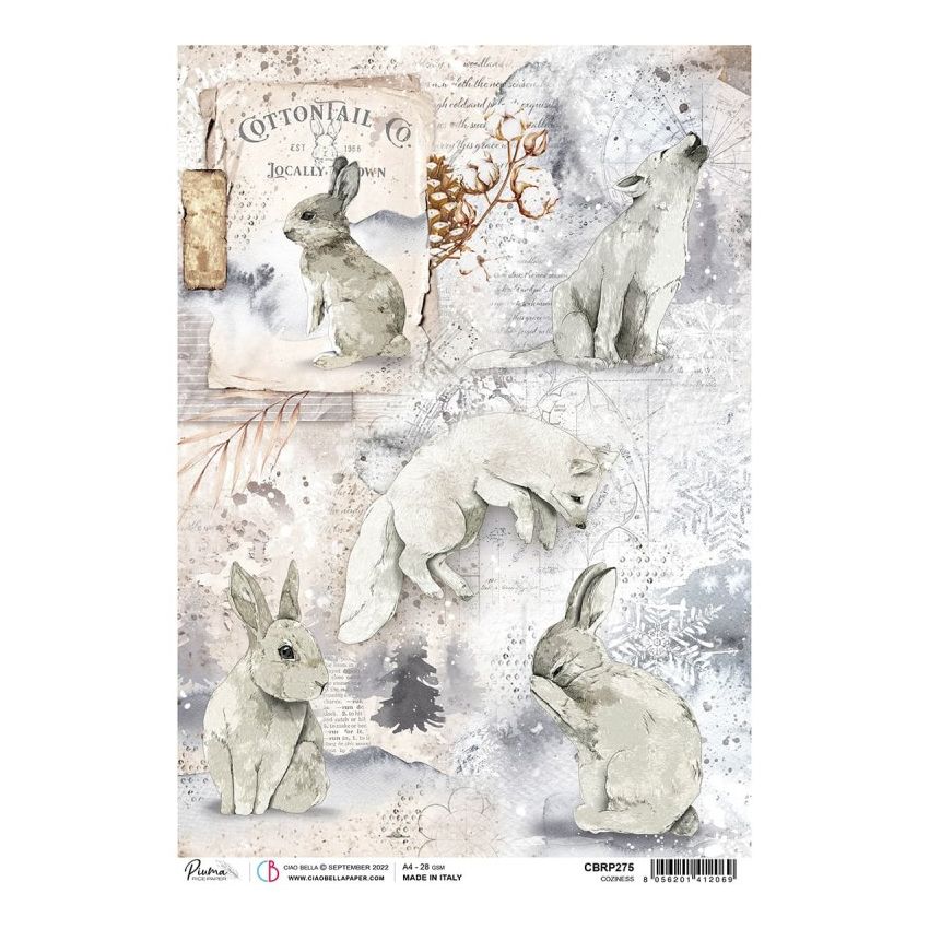 Rice Paper A4 Piuma Coziness