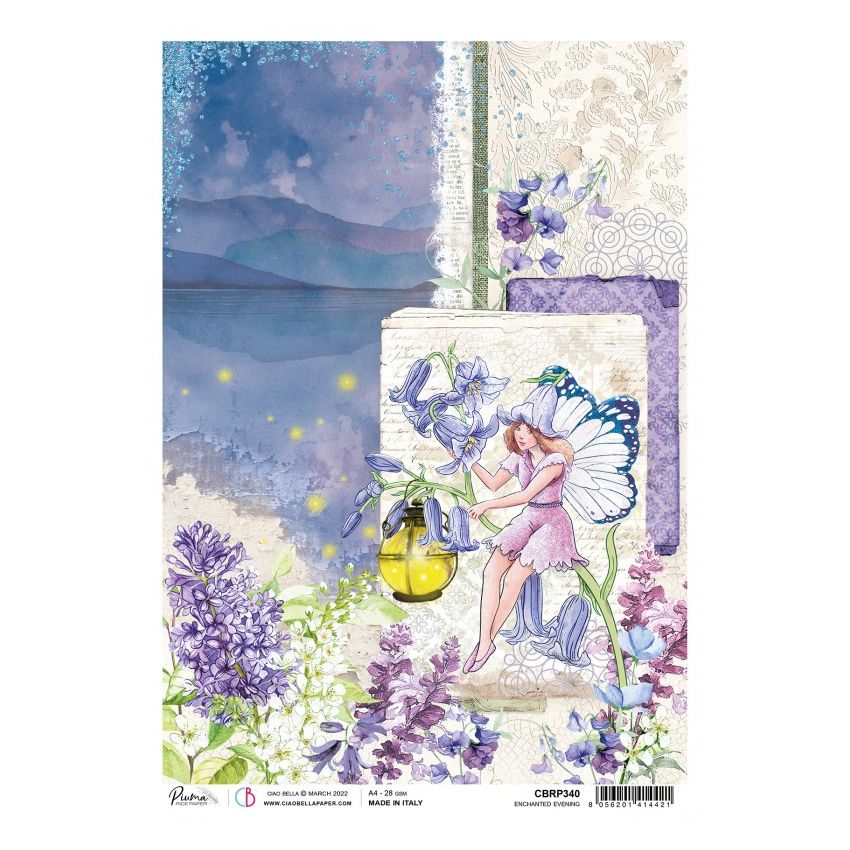 Rice Paper A4 Piuma Enchanted evening