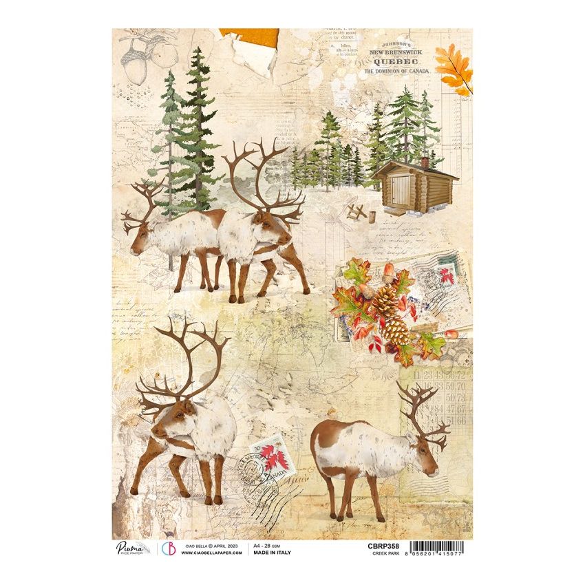 Rice Paper A4 Piuma Creek park