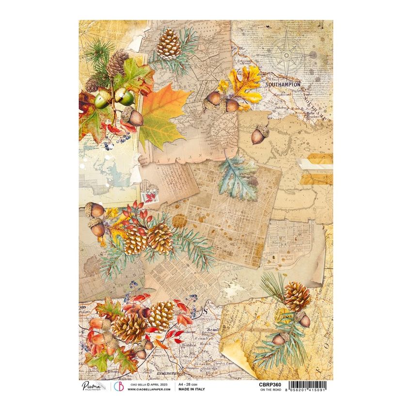 Rice Paper A4 Piuma On the road