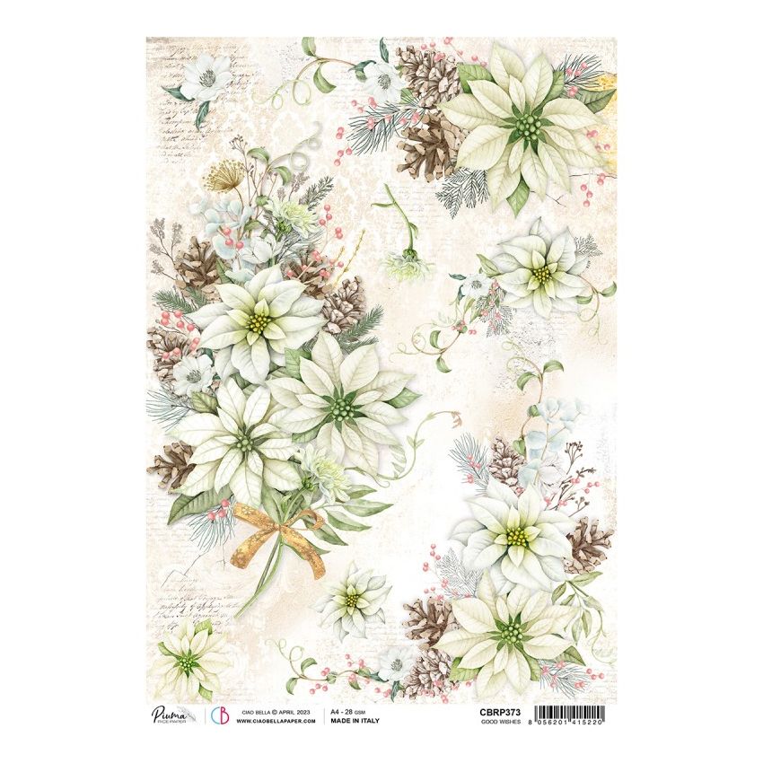 Rice Paper A4 Piuma Good wishes