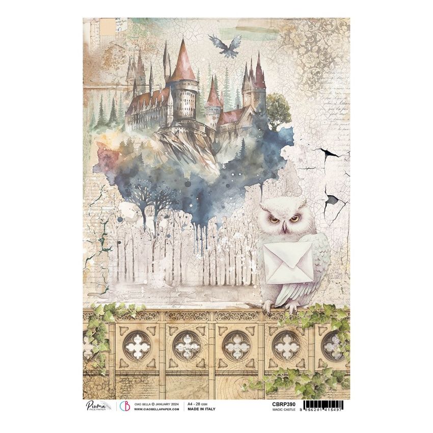 Rice Paper A4 Piuma Magic Castle