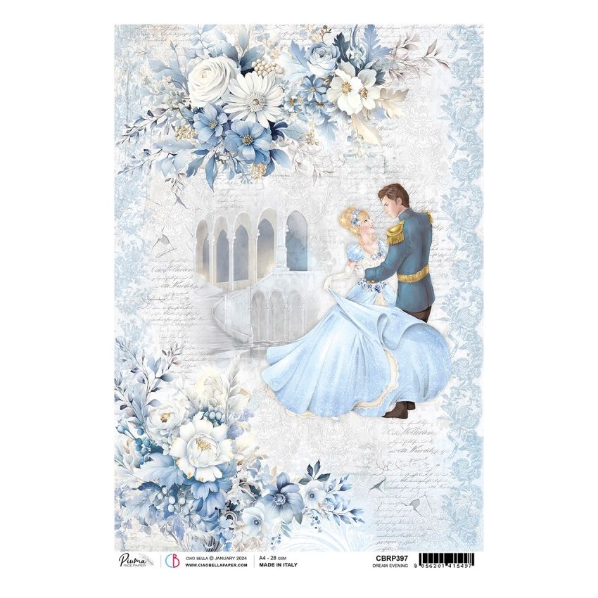 Rice Paper A4 Piuma Dream evening