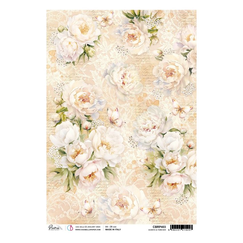 Rice Paper A4 Piuma Always and Forever