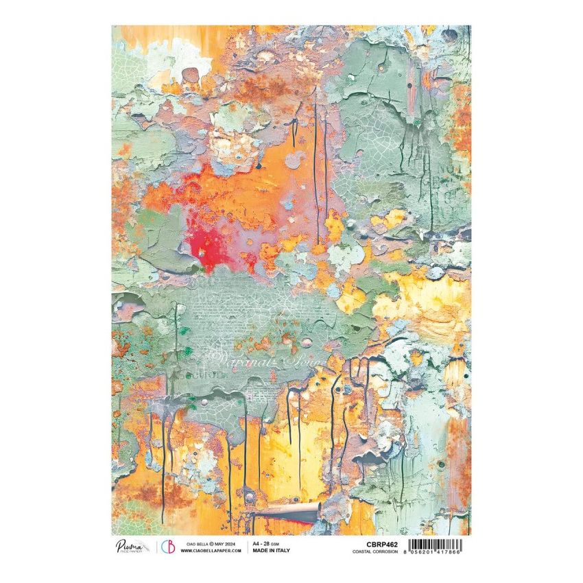Rice Paper A4 Coastal Corrosion