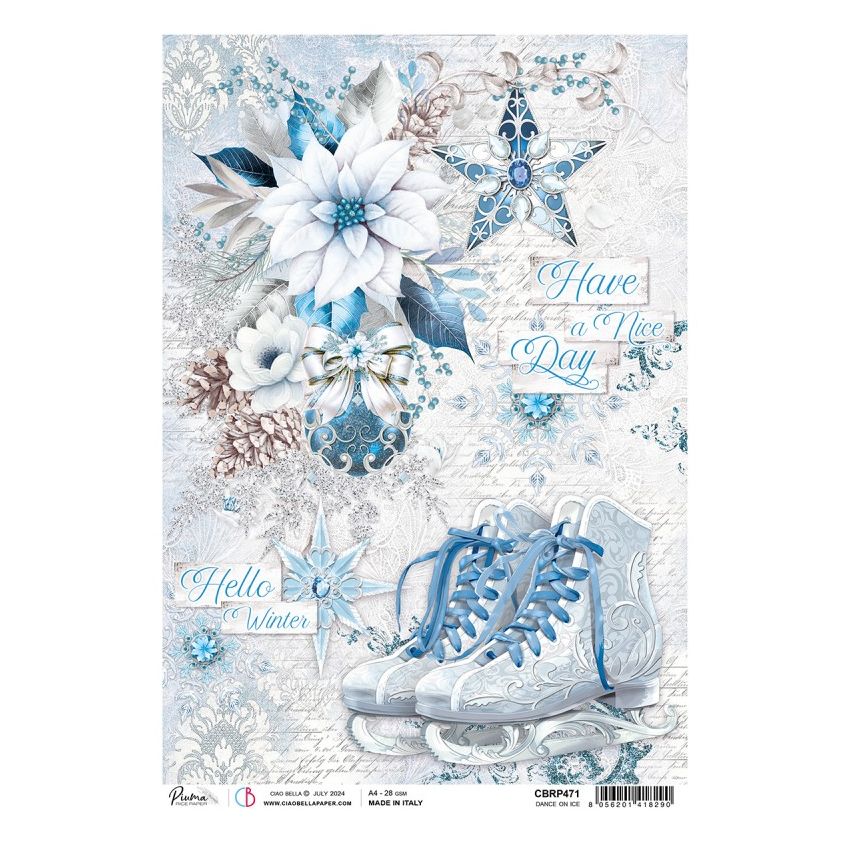 Rice Paper A4 Dance On Ice