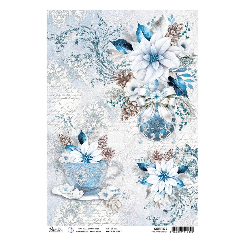 Rice Paper A4 Time for Winter