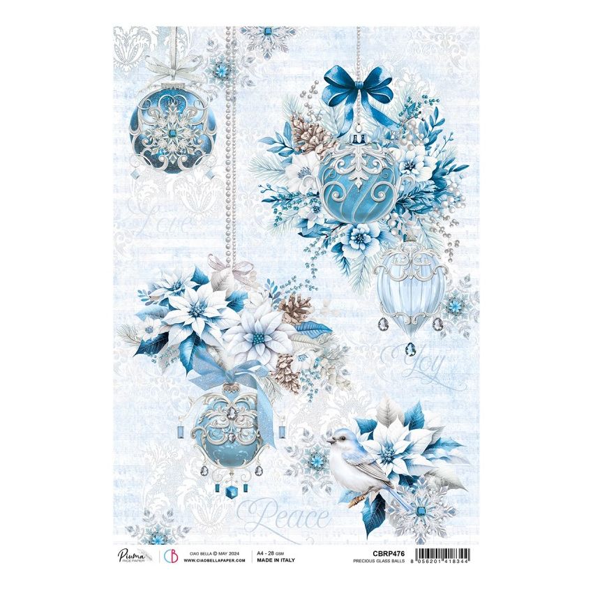 Rice Paper A4 Precious Glass Balls