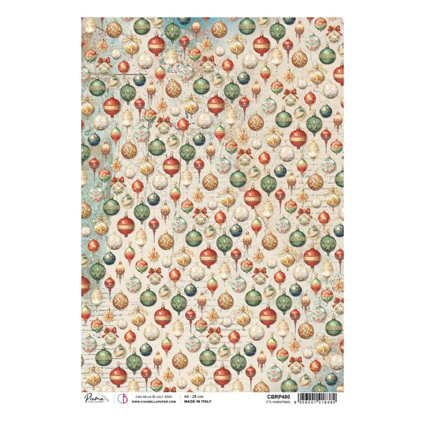 Rice Paper A4 It’s Christmas
