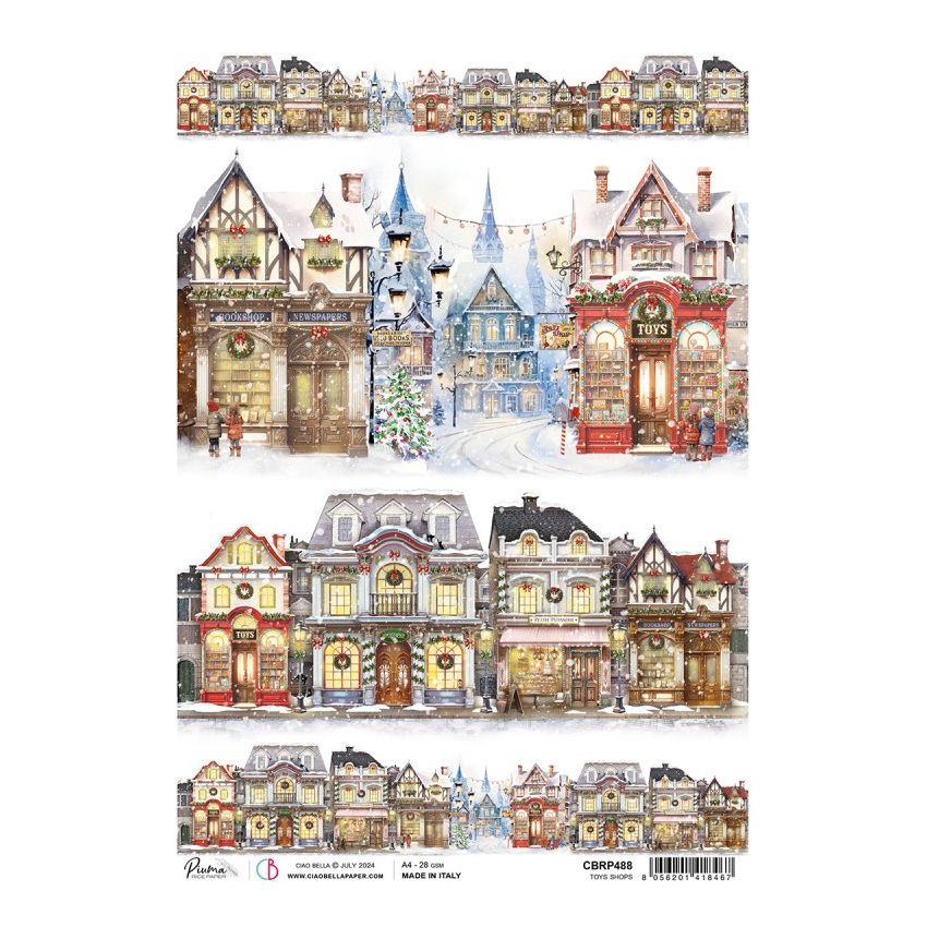 Rice Paper A4 Toys shops