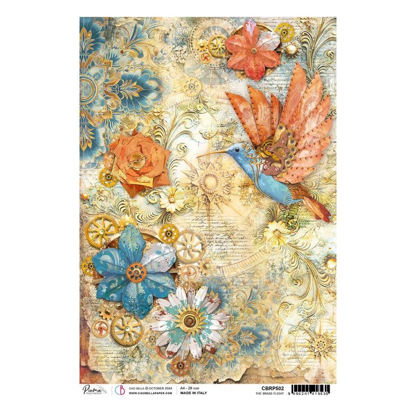 Rice Paper A4 The brass flight