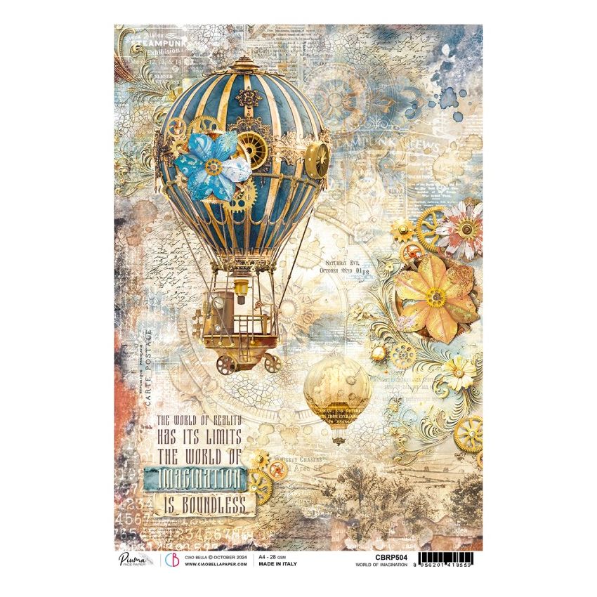 Rice Paper A4 World of imagination