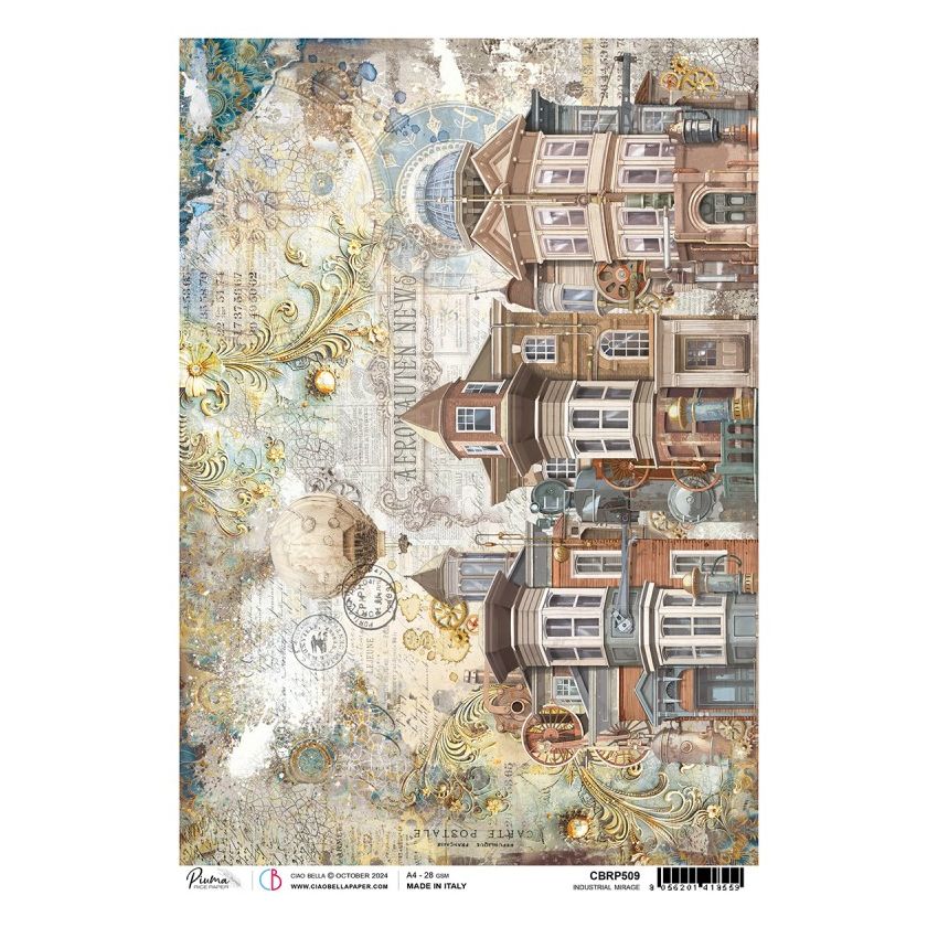 Rice Paper A4 Industrial mirage