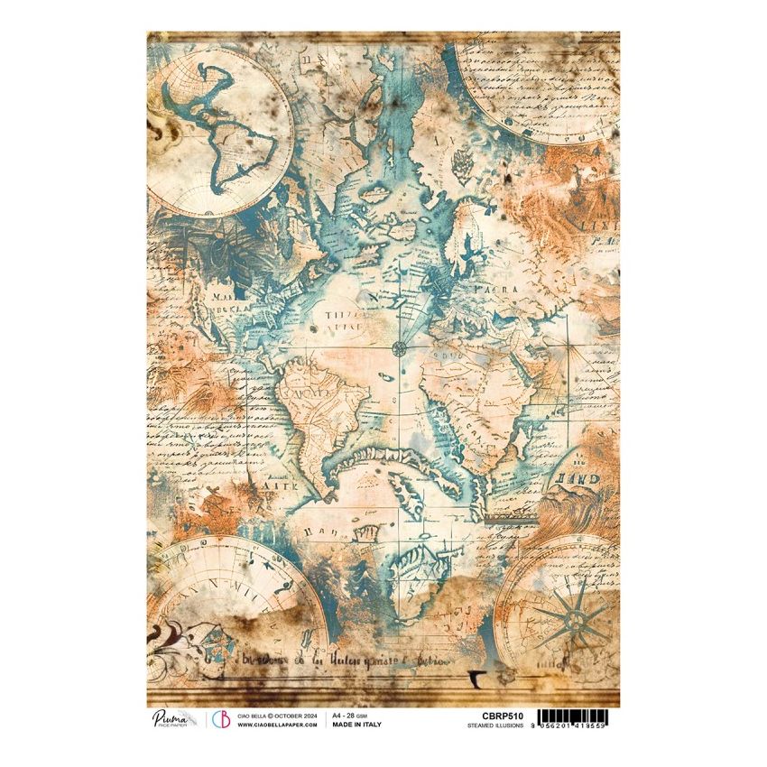 Rice Paper A4 Steamed illusions