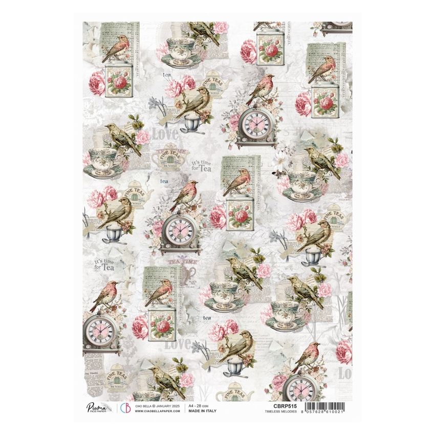 Rice Paper A4 Timeless melodies