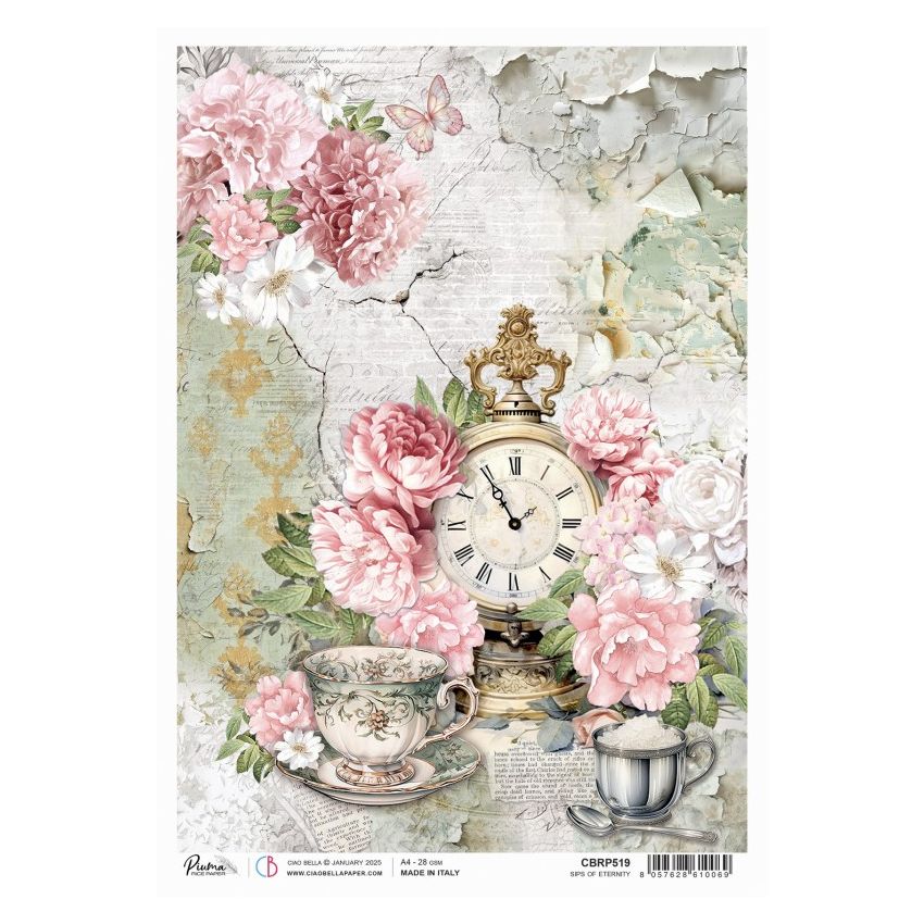 Rice Paper A4 Sips of Eternity