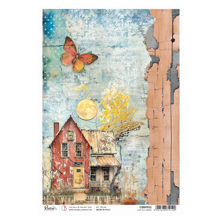 Rice Paper A4 Lost in a dream