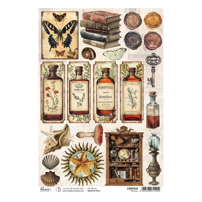 Rice Paper A4 Potions