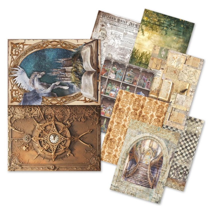 Rice Paper A5 Mixed WIZARD ACADEMY