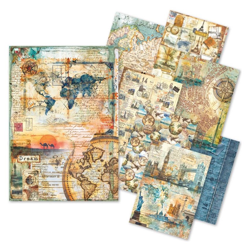 Rice Paper A5 Mixed WANDERLUST