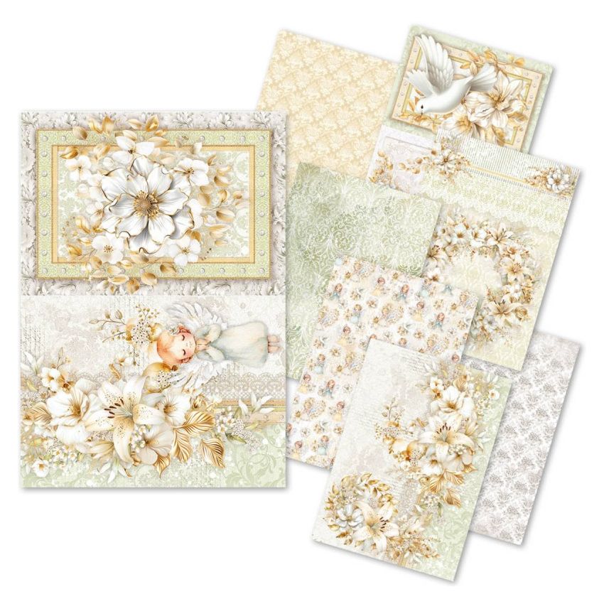 Rice Paper A5 MIXED 8/Pkg Blessing Day