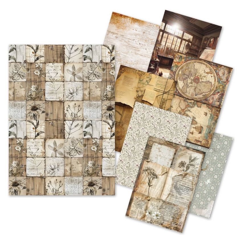 Rice Paper A5 MIXED 8/Pkg Codex