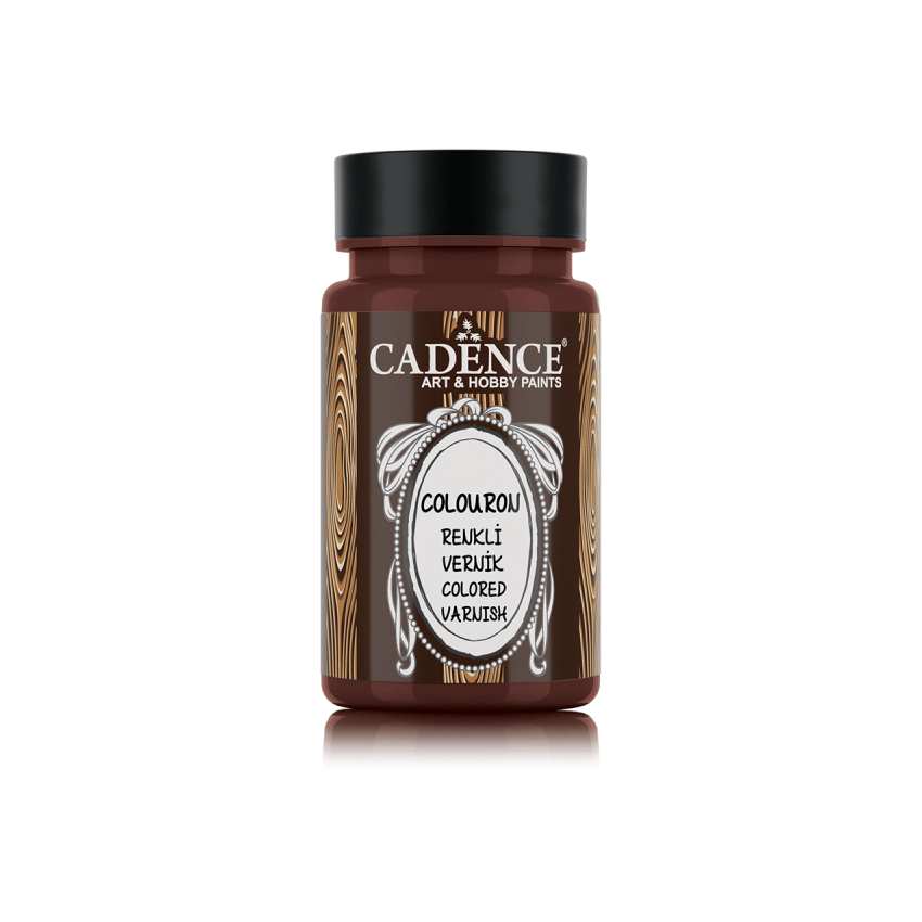 COLOUR ON VARNISH Mahogany 90ml